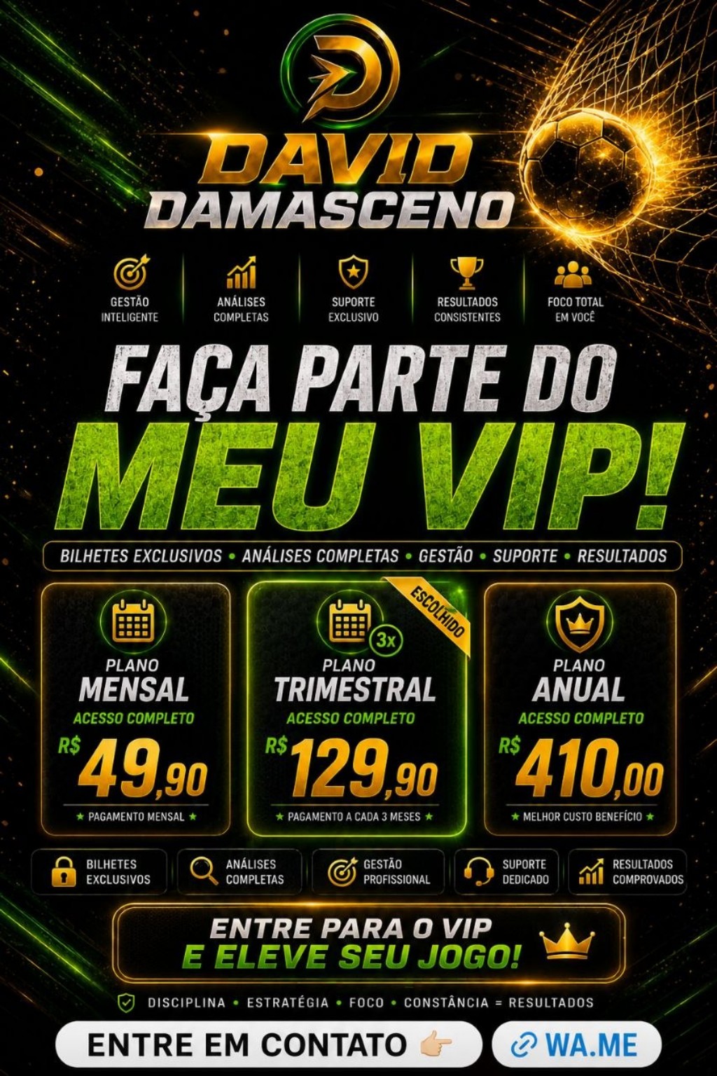 Planos VIP David Damasceno